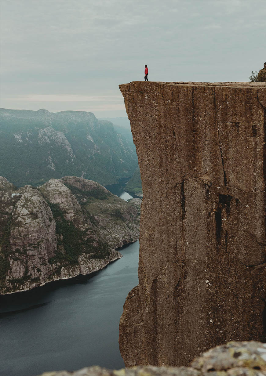 Photograph from Preikestolen hike